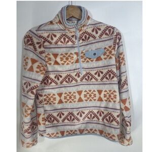Wallflower Southwestern Fleece 1/4 Zip Pullover